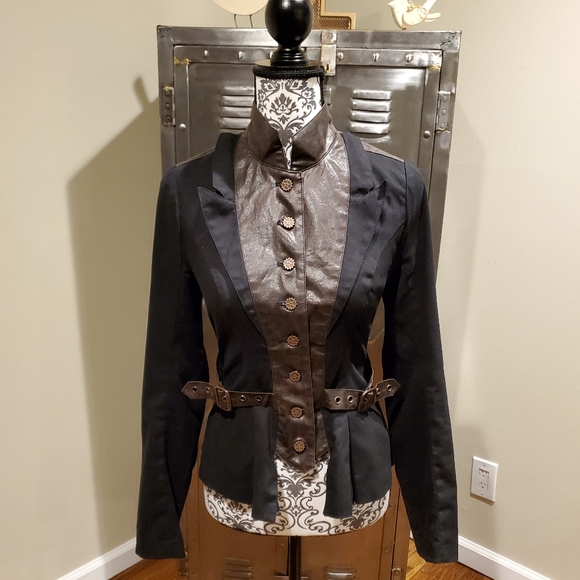 Lip Service Jackets & Blazers - SOLD Lip Service Step in Time Steampunk Jacket